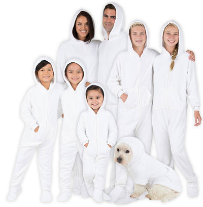 Family Matching In The Clouds Hoodie Chenille Onesie