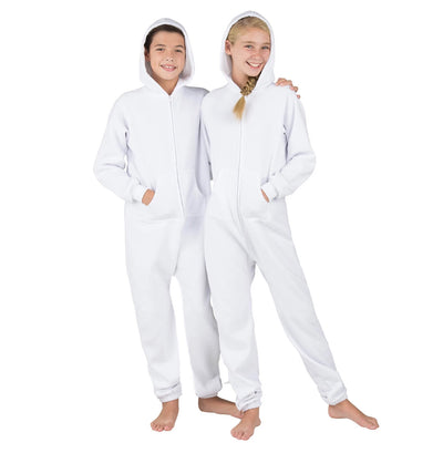 Family Matching White Frosting Hoodie Onepiece Onesie