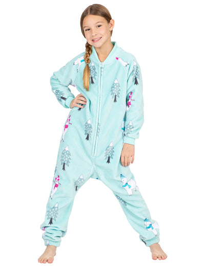 Land of Llamas Kids Footless Chenille