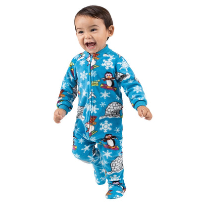 Family Matching Winter Wonderland Fleece Onesie