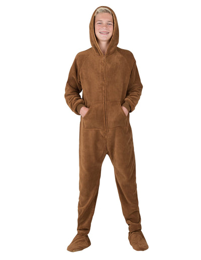 Teddy Bear Kids Hoodie Chenille Onesie