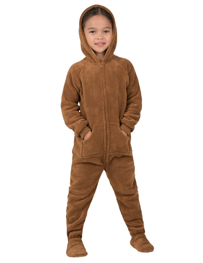 Teddy Bear Toddler Hoodie Chenille Onesie