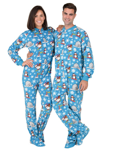 Winter Wonderland Adult Fleece Onesie