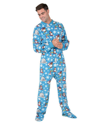 Winter Wonderland Adult Fleece Onesie