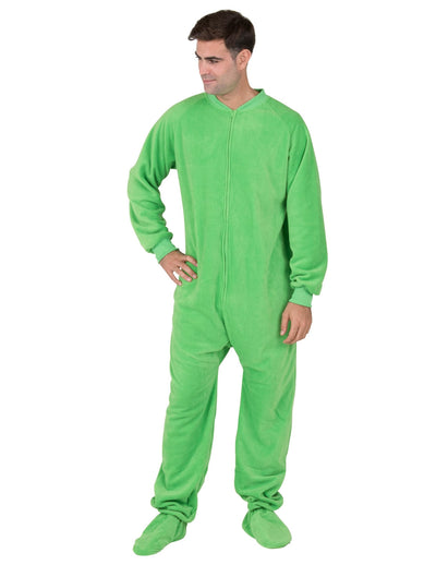 Emerald Green Adult Fleece Onesie