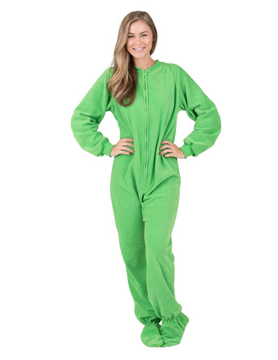 Emerald Green Adult Fleece Onesie