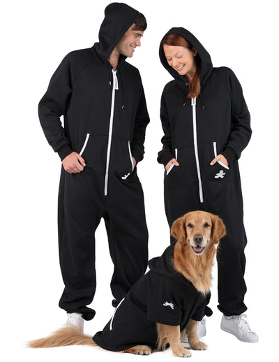 Black and White Pet Hoodie