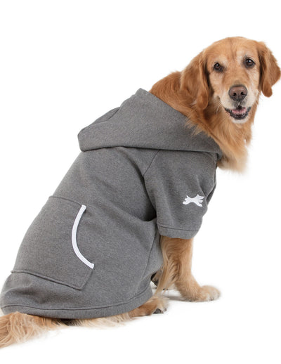 Charcoal Gray Pet Hoodie