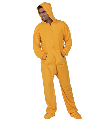 Creamsicle Adult Hoodie Fleece Onesie