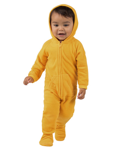 Creamsicle Infant Hoodie Fleece Onesie