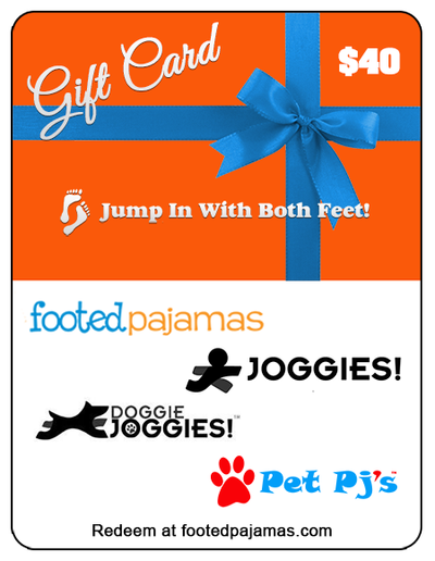 Footed Pajamas Gift Card