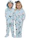 Frosty Winter Toddler Hoodie Fleece Onesie