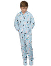 Frosty Winter Kids Hoodie Fleece Onesie