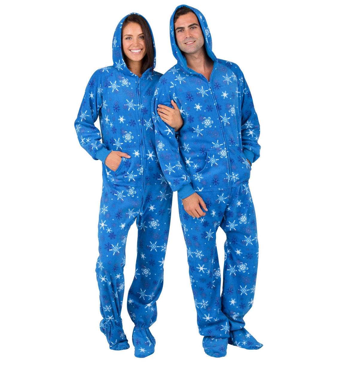 Family Matching Its A Snow Day Hoodie Fleece Onesie