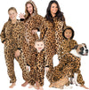 Family Matching Cheetah Spots Footless Chenille Onesie