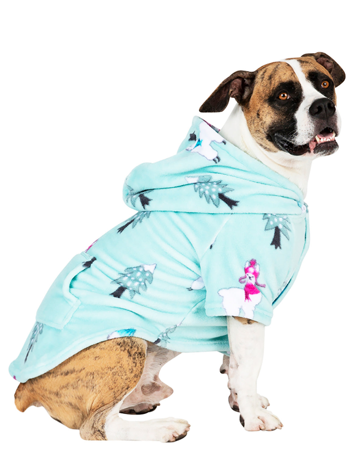 Slumber Hut - Pyjama Onesie Chien Carlin Polaire Pour Filles 7-13 Ans | Chaud, Doux, Capuche Mignonne - Idéal Noël - 8