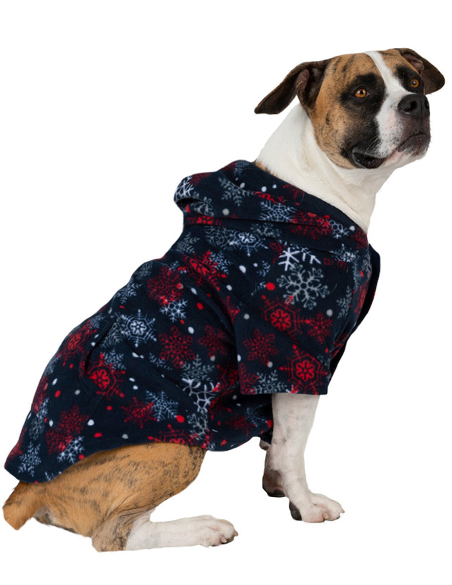 Winter Whiteout Hoodie One Piece Toddler Hooded Footed Pajamas