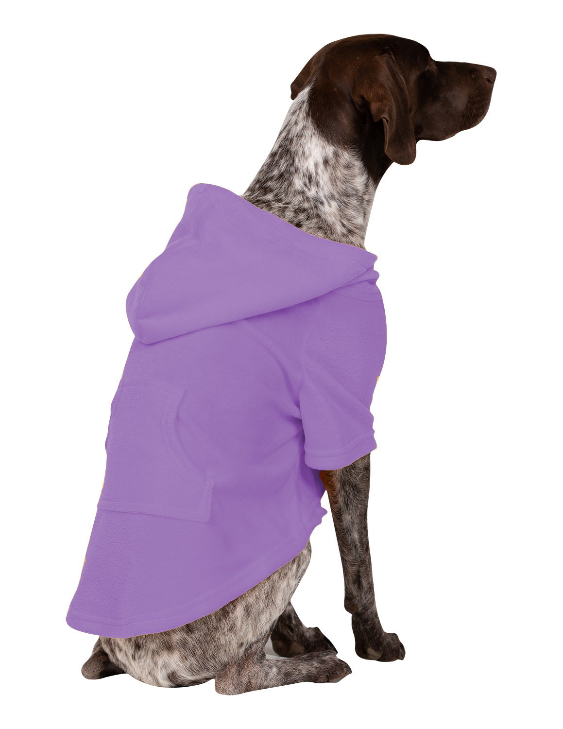 Purple Rain Pet Pjs Fleece Hoodie