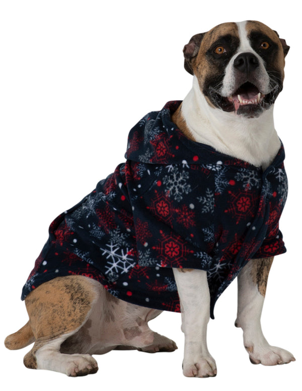 Veseacky Family Matching Christmas Onesie Pajamas - Adult Hooded Footed Jumpsuit Pajama Set