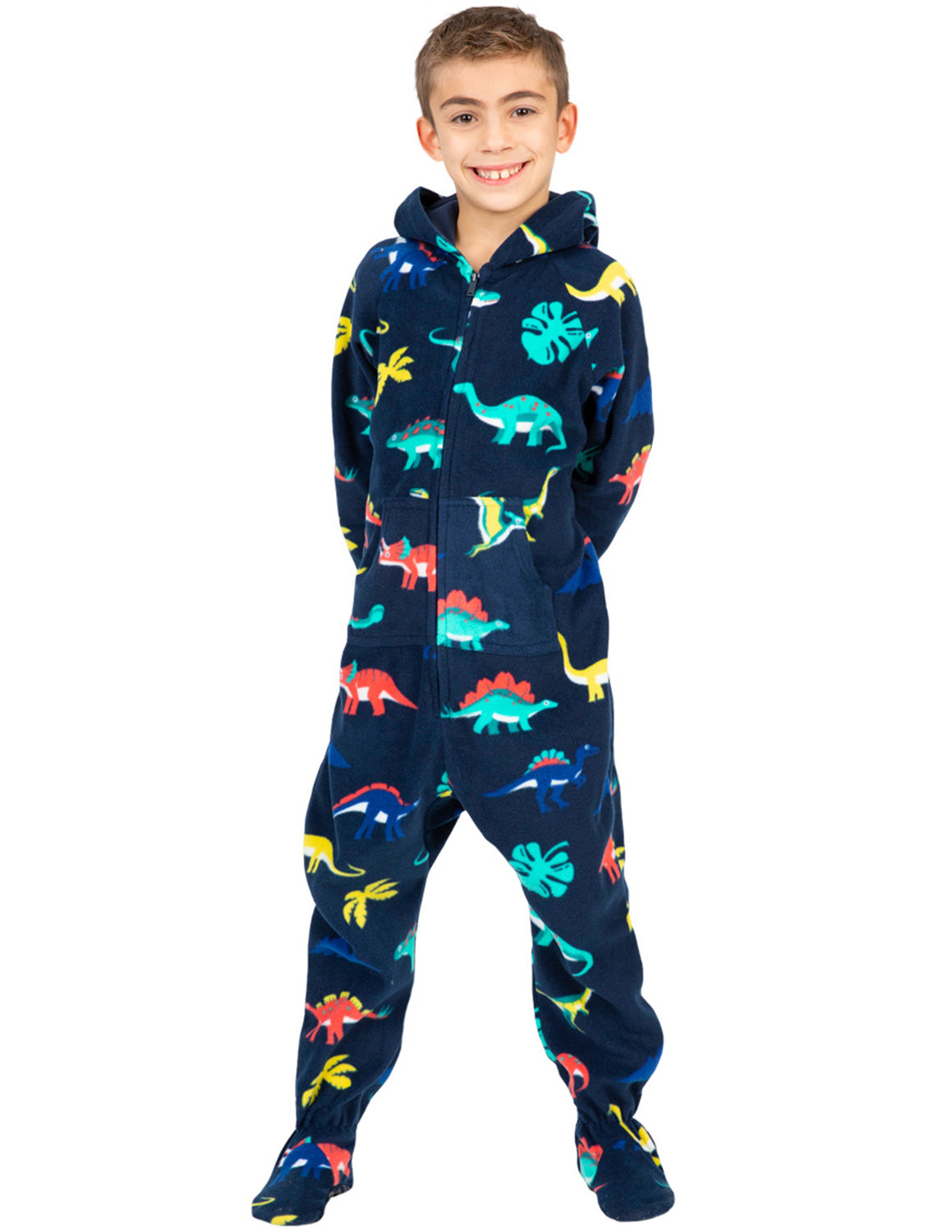 Fleece Onesie Footed Pajamas For Toddlers Fleece Big Kids Footed