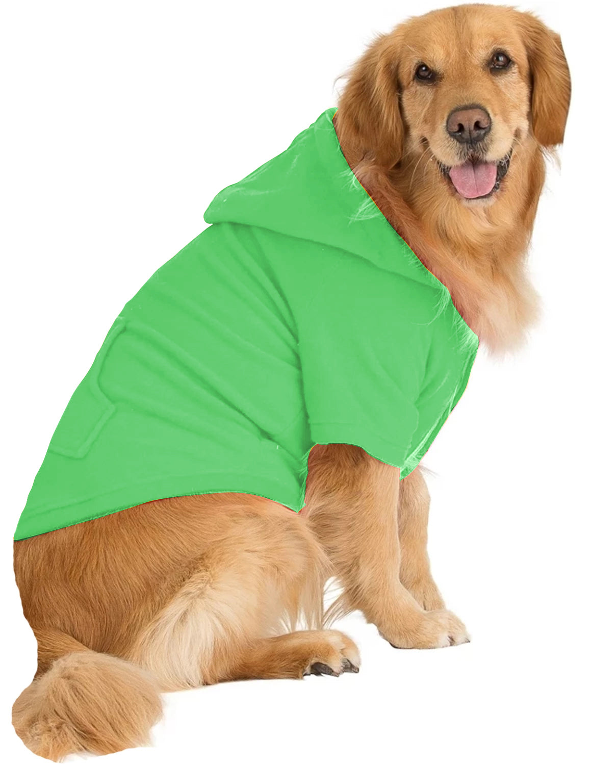 Emerald Green Pet Pjs Fleece Hoodie - Medium (Fits Up to 25 lbs) Emerald Green Pet Pjs Fleece Hoodie - Medium (Fits Up to 25 lbs)