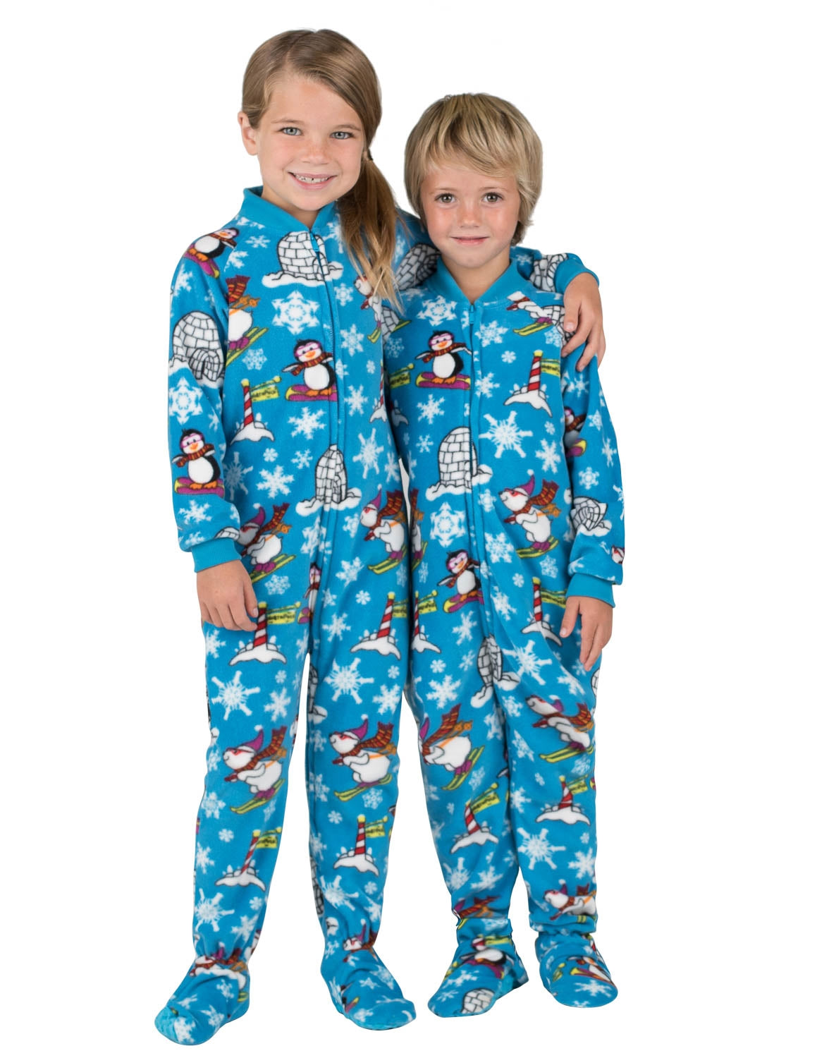 Winter Wonderland Pet Pjs Fleece Hoodie
