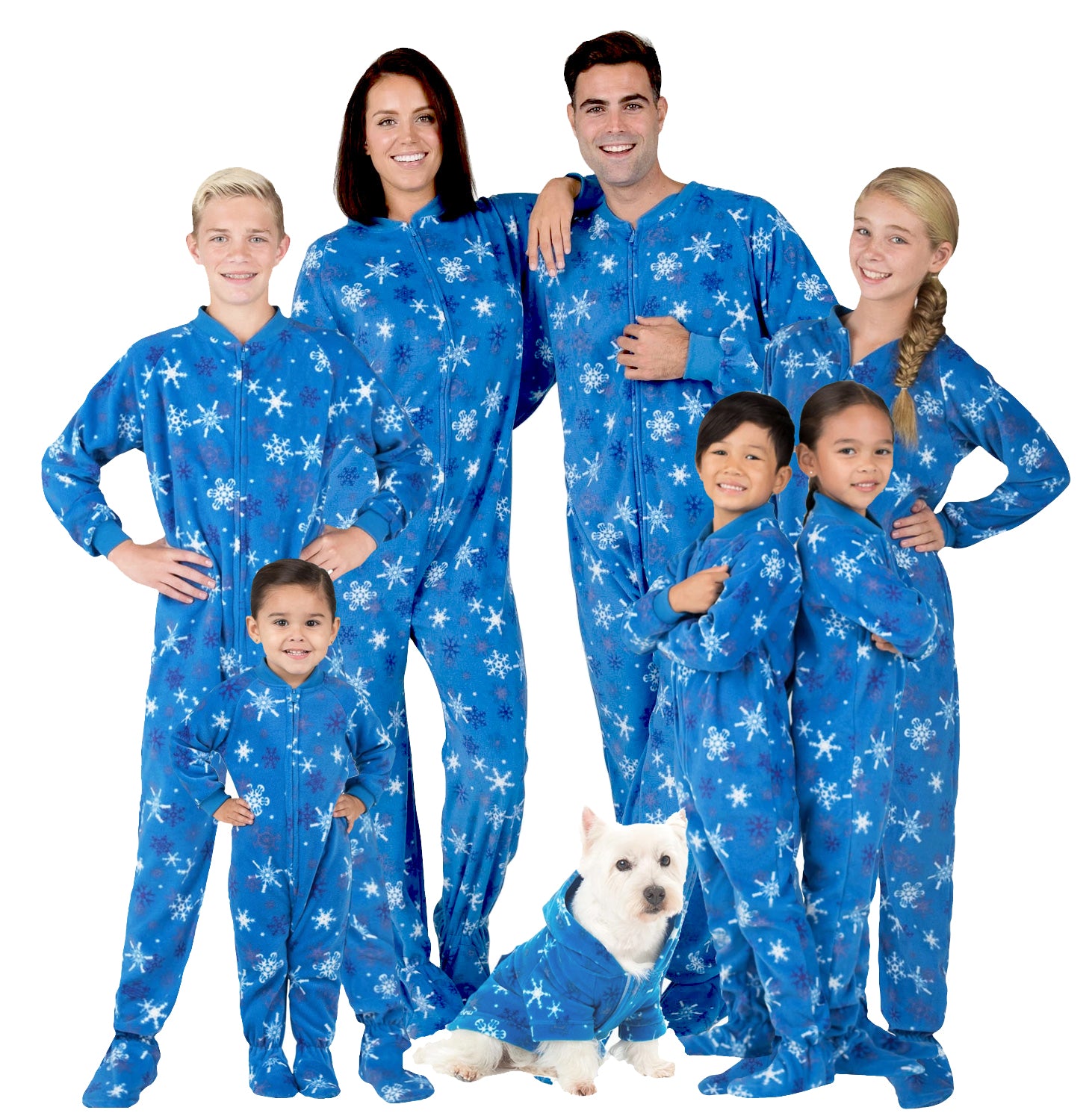Family Matching Its A Snow Day Fleece Onesie