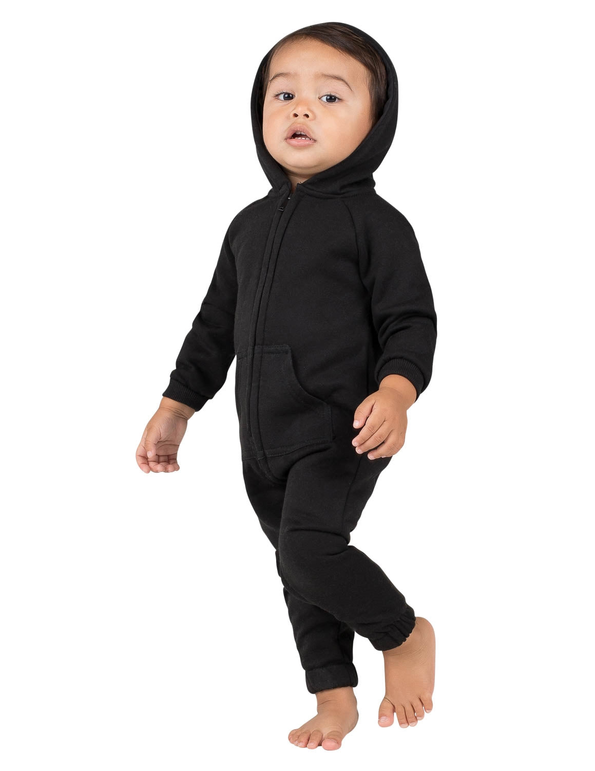 Older Boys Grey Sherpa Hooded Onesie