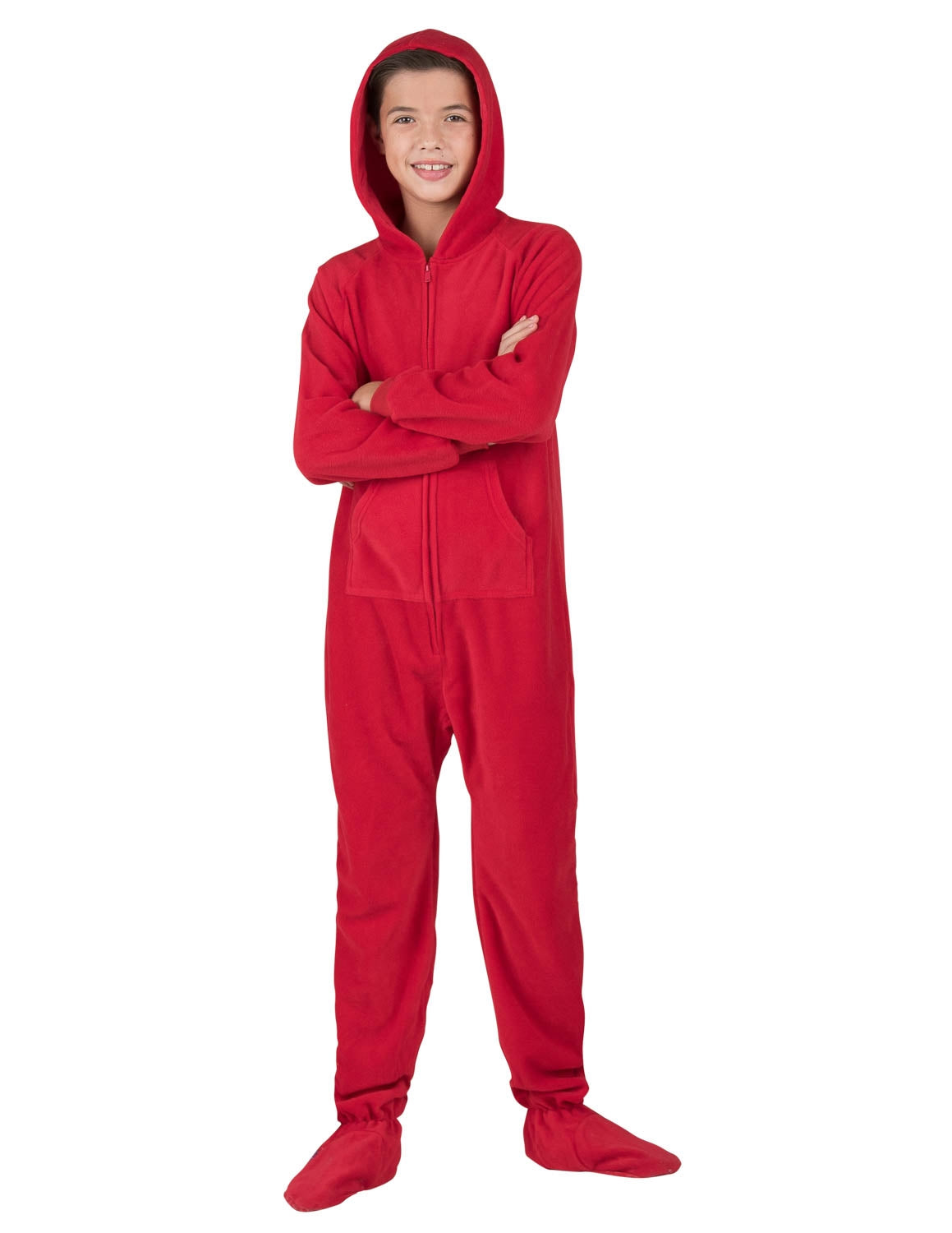 thumbnail image 2 of Angelina Womens & Kid's Fleece Novelty One-Piece Hooded 2 of 9